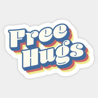 Free Hugs Sticker